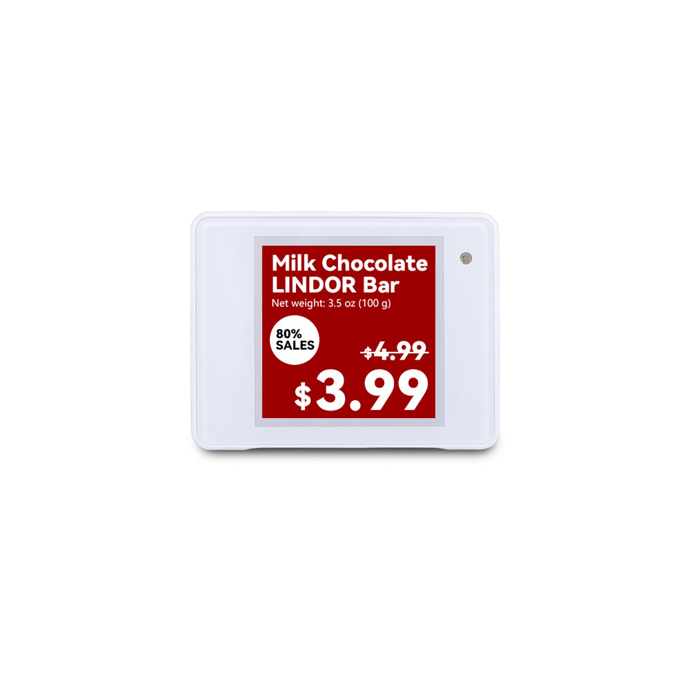 2.4GHz 1.54" Electronic Shelf Label Digital Menu Displays: NFC-Powered Electronic Shelf Tags and Digital Price Labels for Restaurants and Coffee Shops