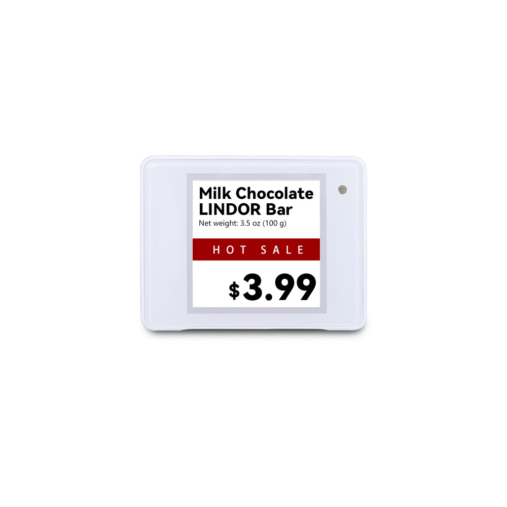 2.4GHz 1.54" Electronic Shelf Label Digital Menu Displays: NFC-Powered Electronic Shelf Tags and Digital Price Labels for Restaurants and Coffee Shops