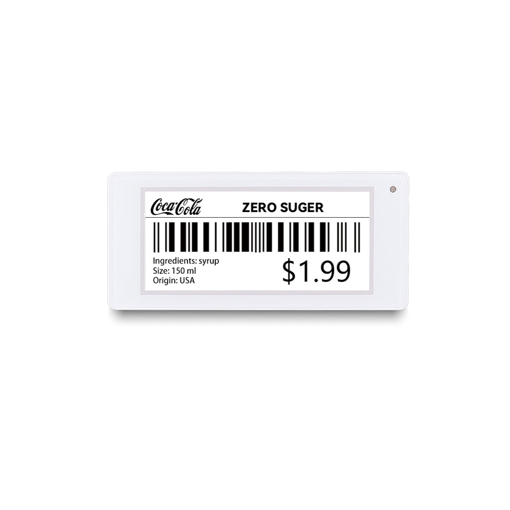 2.4GHz 2.9" Electronic Shelf Label Revolutionize Fashion Retail: ESL Electronic Shelf Labels and Digital Price Tags for Clothing Stores